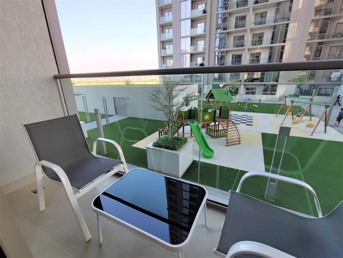 Daire Modern 1 Bedroom - Close To Business Bay - Sobha Creek Vista Dubai Birleşik Arap Emirlikleri